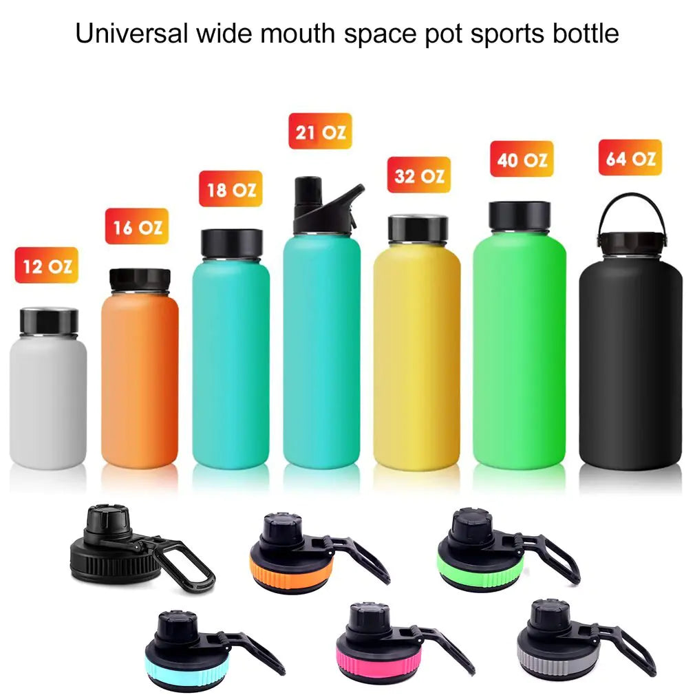 Bottle Straw Flip Lid Cap Replacement Lid for Hydro Flask