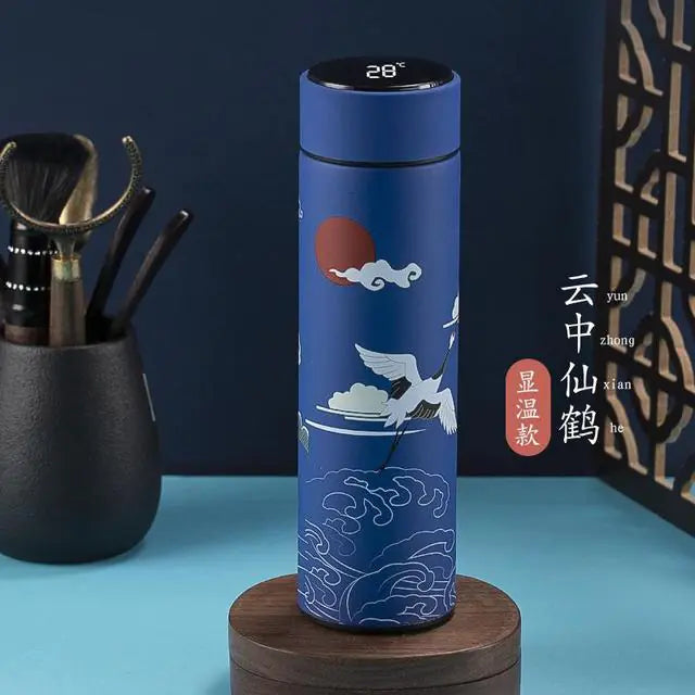 Style Smart Thermo Flask with Temperature Display - 500ML Vacuum Insulated Mug