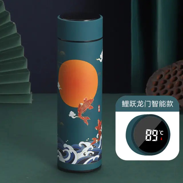 Style Smart Thermo Flask with Temperature Display - 500ML Vacuum Insulated Mug