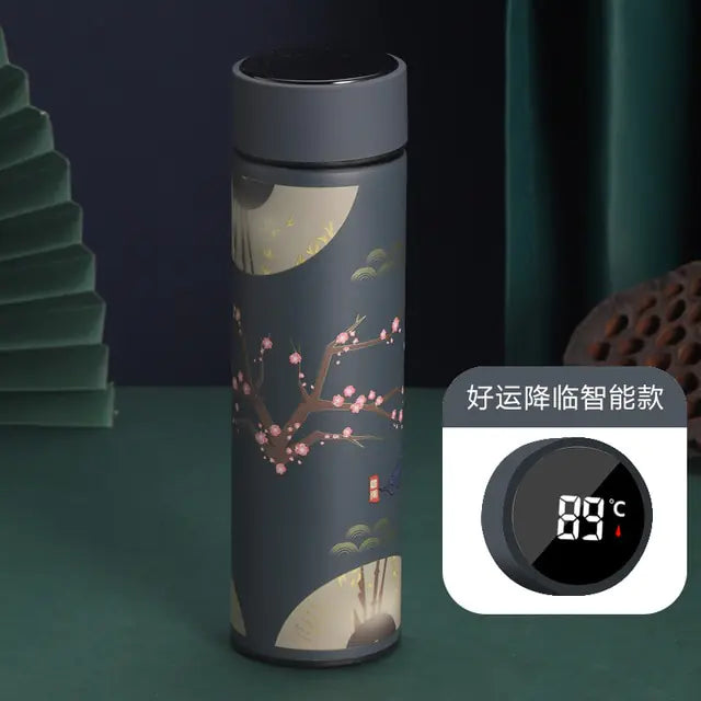 Style Smart Thermo Flask with Temperature Display - 500ML Vacuum Insulated Mug